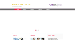Desktop Screenshot of chewwhyelee.com